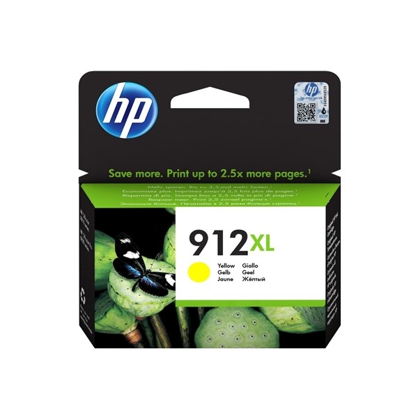 Hp cartucho 912xl amarillo